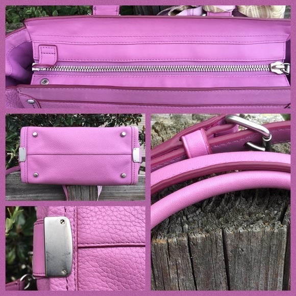 Coach Puce Purple Swagger 37 Bag - Picture 5 of 7